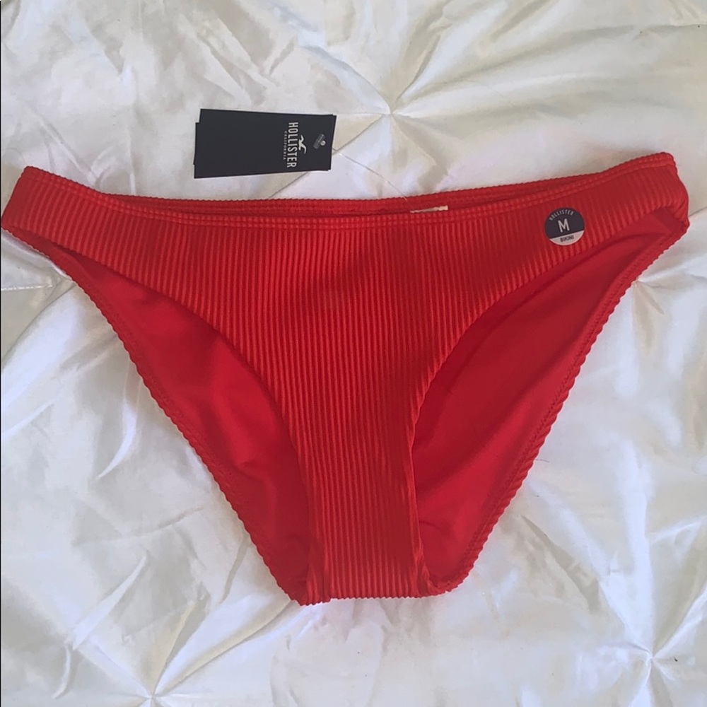 Red Bathing Suit Bikini Bottom